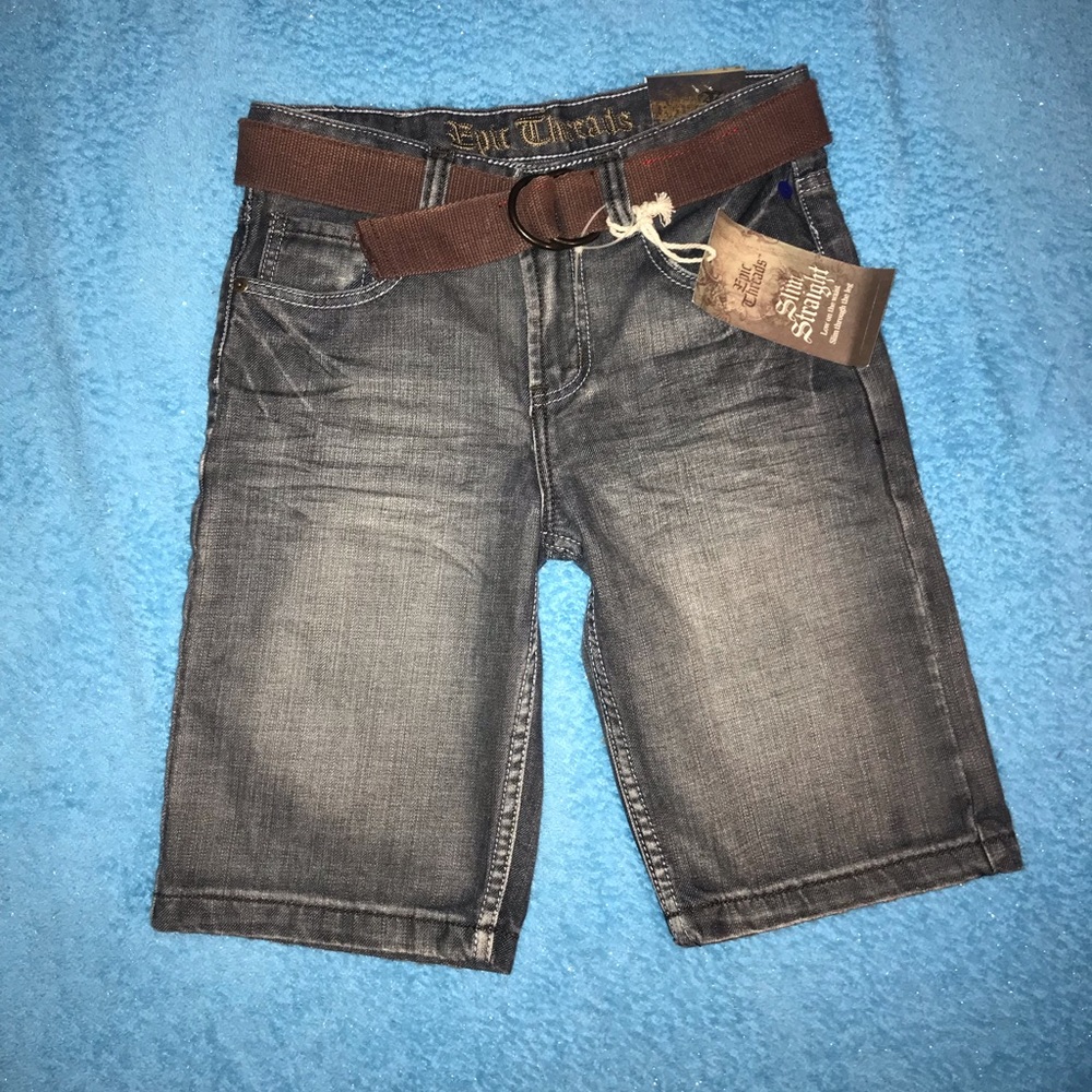Boys denim shorts